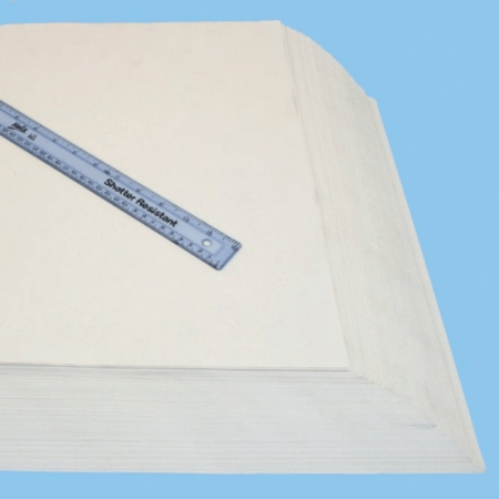 School Stationery Supplies A2 White Sugar Paper PK 250-EYR - Image 1