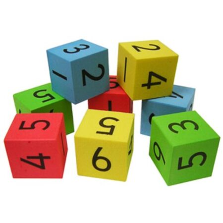 Soft Foam Number Dice-EYR - Image 1