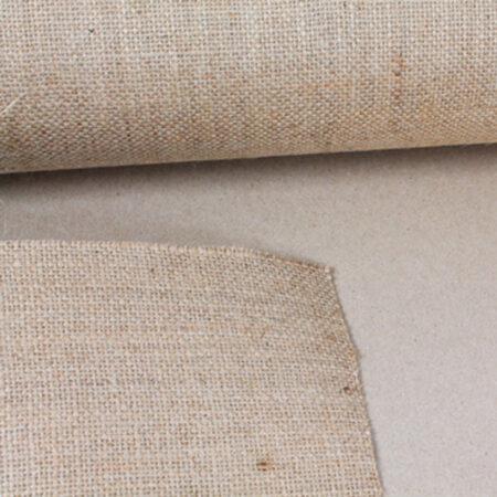 School Stationery Supplies Paperbacked Natural Hessian Roll - 5m-EYR - Image 1