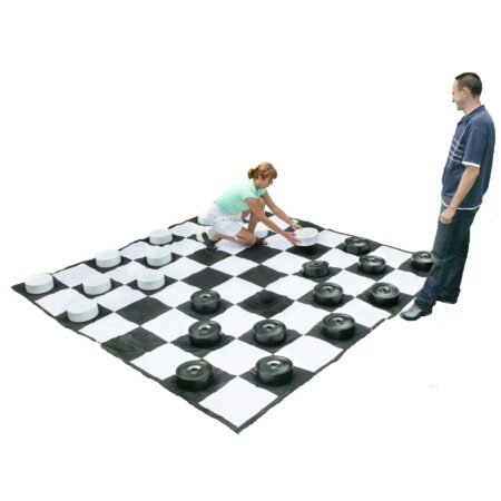 School Stationery Supplies Giant Draughts Pieces-EYR - Image 1