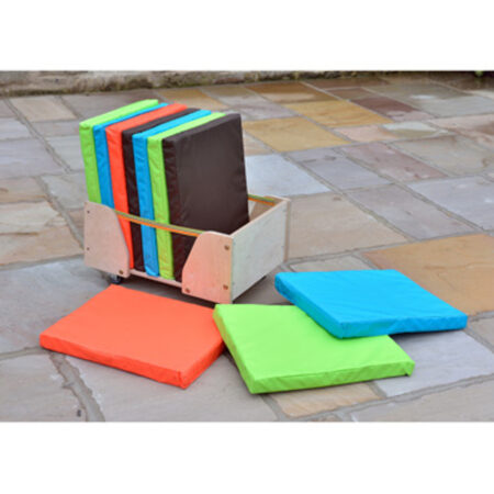School Stationery Supplies Bretton Cushion Trolley-EYR - Image 1
