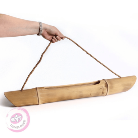 Bamboo Wall Planter/Storage - Single-EYR - Image 1