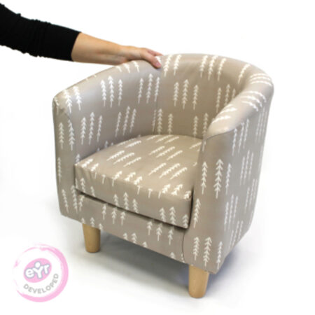 Scandi Antimicrobial Tree Tub Chair-EYR