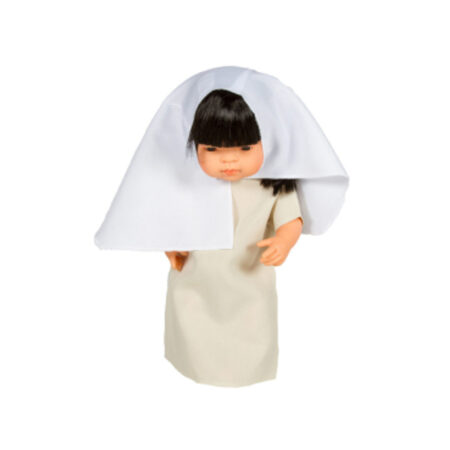 School Stationery Supplies Middle Eastern Khimar And Tunic Inspired Girl Doll Outfit Set - One Size-EYR - Image 1