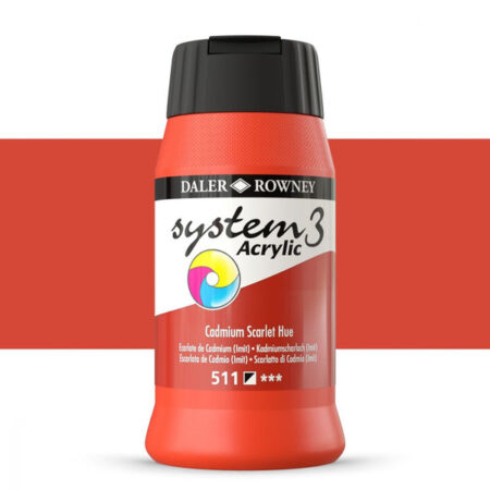 Daler Rowney System3 Acrylic Paints 500ml - Image 48
