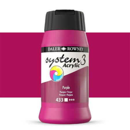 Daler Rowney System3 Acrylic Paints 500ml - Image 42