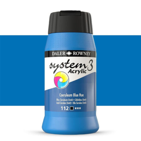 Daler Rowney System3 Acrylic Paints 500ml - Image 36