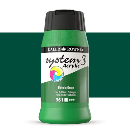 Daler Rowney System3 Acrylic Paints 500ml - Image 33