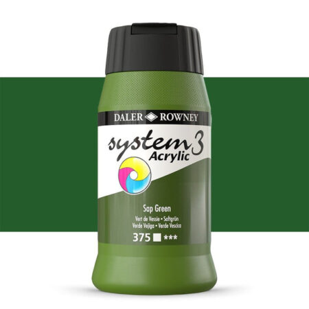Daler Rowney System3 Acrylic Paints 500ml - Image 29
