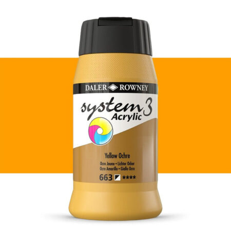 Daler Rowney System3 Acrylic Paints 500ml - Image 25