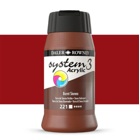 Daler Rowney System3 Acrylic Paints 500ml - Image 24