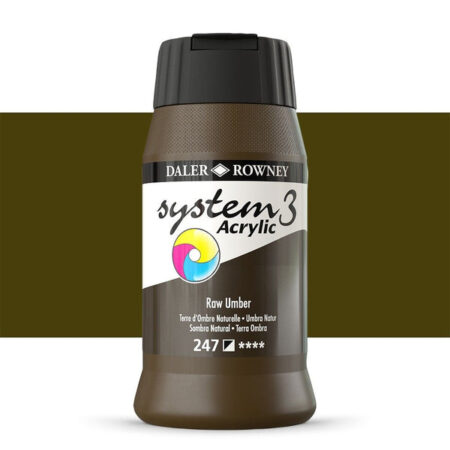 Daler Rowney System3 Acrylic Paints 500ml - Image 22