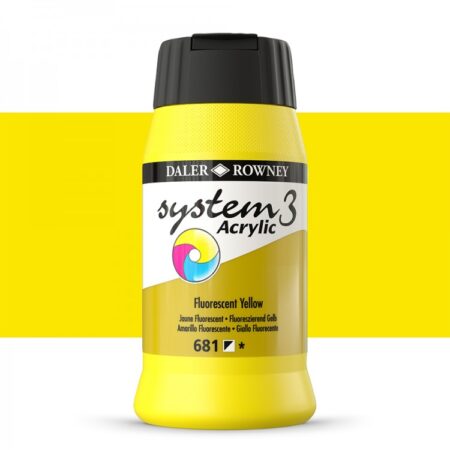 Daler Rowney System3 Acrylic Paints 500ml - Image 13