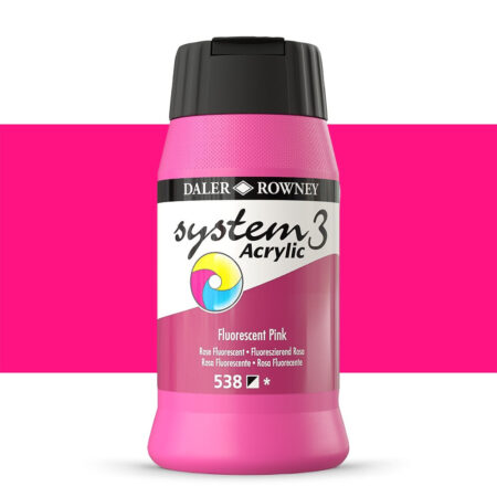 Daler Rowney System3 Acrylic Paints 500ml - Image 10
