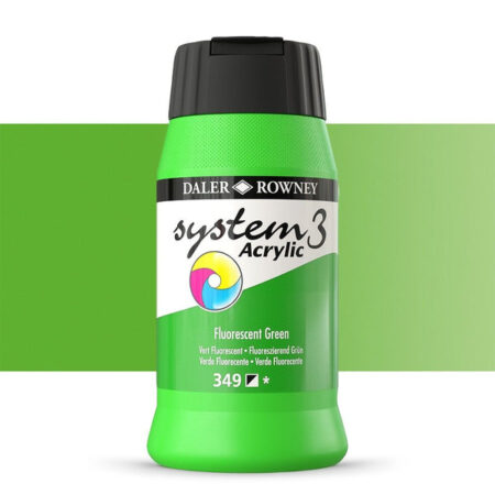 Daler Rowney System3 Acrylic Paints 500ml - Image 8