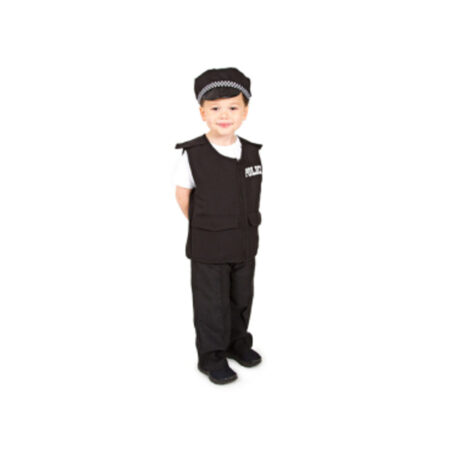 School Stationery Supplies Children's Police Officer Costume-EYR - Image 1