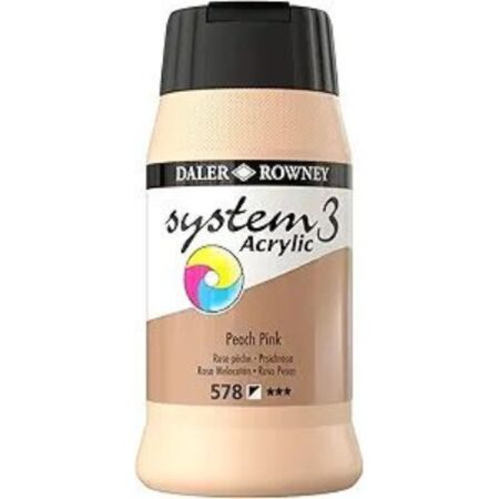 Daler Rowney System3 Acrylic Paints 500ml - Image 4