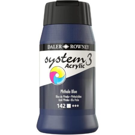 Daler Rowney System3 Acrylic Paints 500ml - Image 3