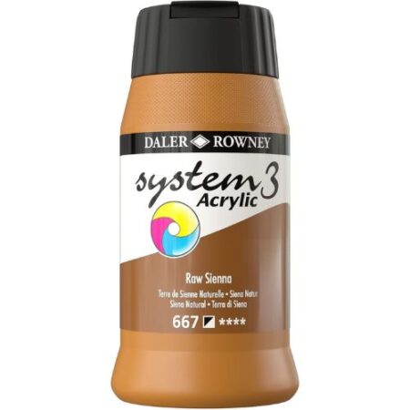 Daler Rowney System3 Acrylic Paints 500ml - Image 6
