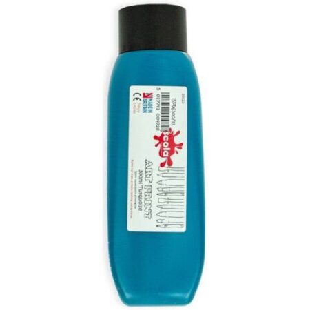 School Stationery Supplies Art Print Paints