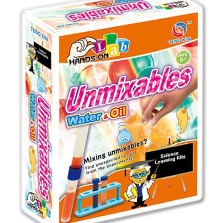 School Stationery Supplies Smart Materials And Fun Science : Scientific Experiments, Unmixable Water And Oil - Image 1