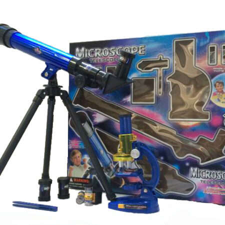 School Stationery Supplies Smart Materials And Fun Science : Telescope Microscope - Image 1