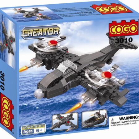 Smart Materials And Fun Science : Plastic Connects Toys  3 In 1 Military Kids Toys /200Pcs - Image 1