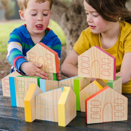 Colourful Houses - Image 1