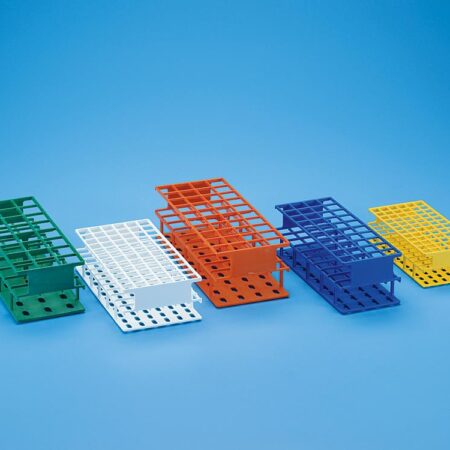 School Stationery Supplies Labware : Test Tube Rack Blue Re-Enforced Nylon, 25Mm - Image 1