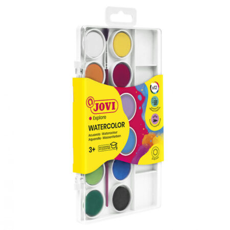 Jovi Watercolors 12 Color 22Mm - Image 1