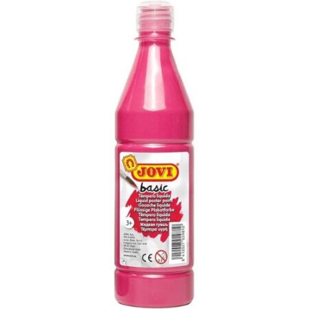 School Stationery Supplies Basic Liquid Poster Paint Bottle 500Ml - Image 4