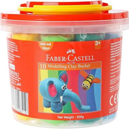 Faber-Castell Modelling Clay 500Gm (10X50Gm) - Image 1