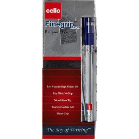 Cello Fine Grip Pen 0.7mm Pack Of 12 Pc - Image 1