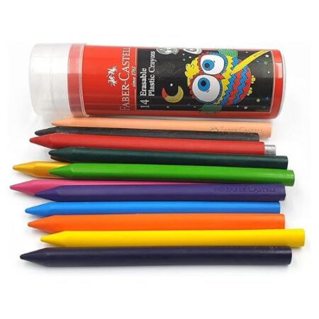 Faber-Castell Plastic Crayons 12 Color 90mm