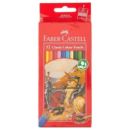 Faber-Castell Classic Colour Pencils 12 Colour