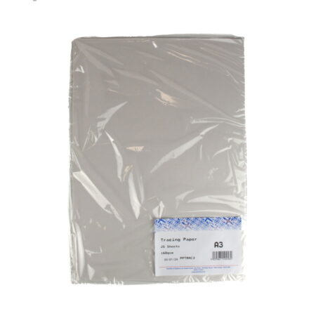 A3 Tracing Paper 160Gsm 25 Sheet Pack - Image 1