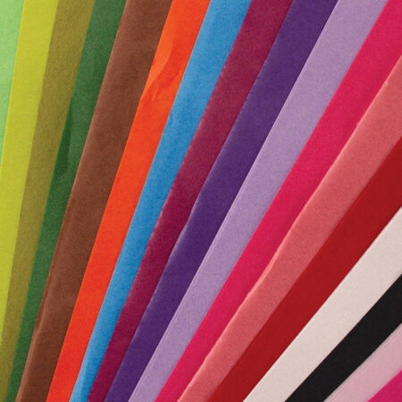 Tissue Paper 700 X 500Mm 100 Sheet Pack 10 Colour Mix - Image 1