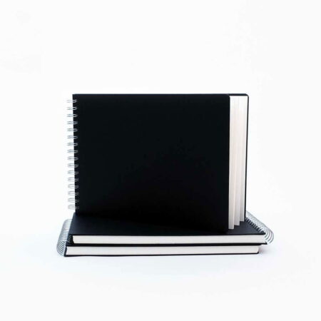 A3 Landscape Euro Sketchbook Black Pop Cover 50 sheets 160gsm