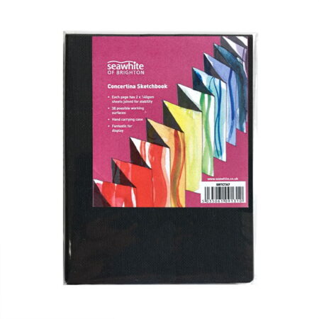 A7 Concertina Sketchbook 38 pages 140gsm