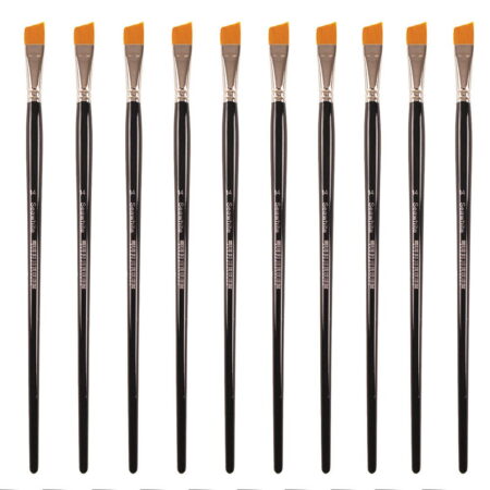 Synthetic Sable Size 14 Angled / Each - Pack Of 10 - Image 1