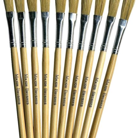 Dowel Handle Paste Brush Pack/10 - Image 1