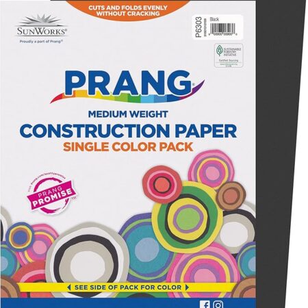 Prang MW Construction Paper 9X12 Assorted Pack Of 50 - Image 1