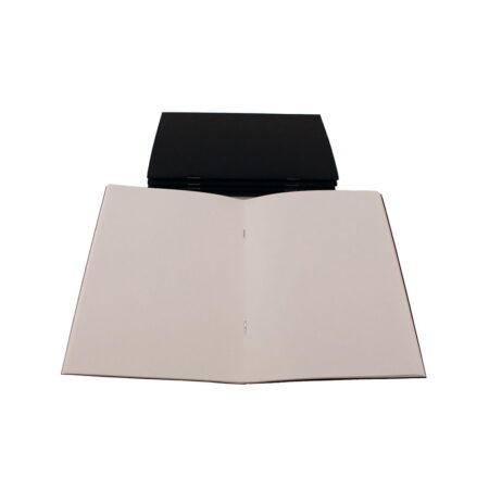 A5 Portrait Starter Sketchbook Black Card Cover 40 pages 140gsm