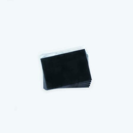 A4 Pvc Clear Portfolio Sleeves (With Black Paper Insert) Box Of 100 - Image 1