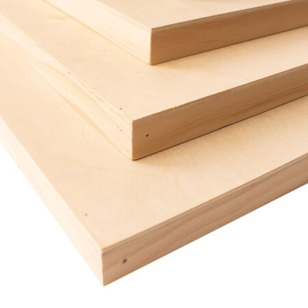 A5 unprimed cradled painting panel 19mm pack of 3