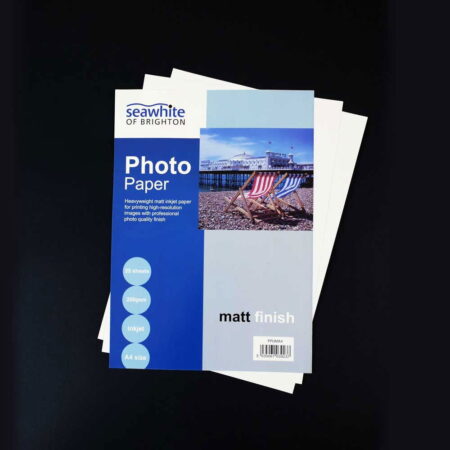 Matt Photo Paper 200Gsm Matt Finish Soft White Inkjet Paper A4 25'S - Image 1