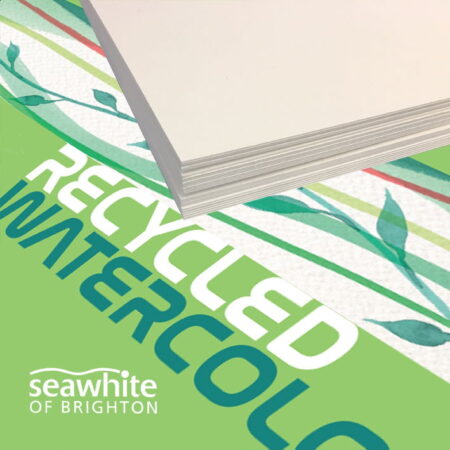 A2+ 300Gsm Recycled Watercolour Paper - 50 Sheets - Image 1