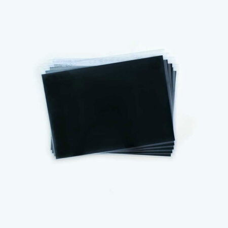 A3 Pvc Clear Portfolio Sleeves With Black Paper Insert - Image 1