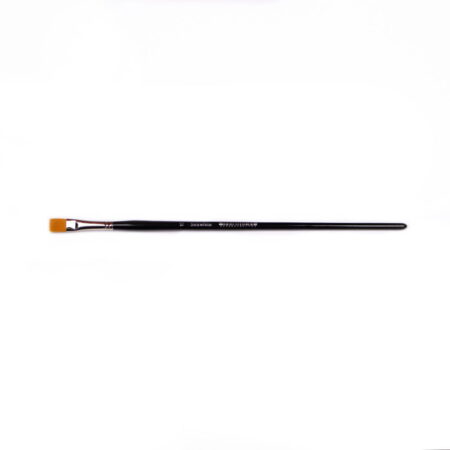 Golden Synthetic Brush - Flat Size 10 - Image 1