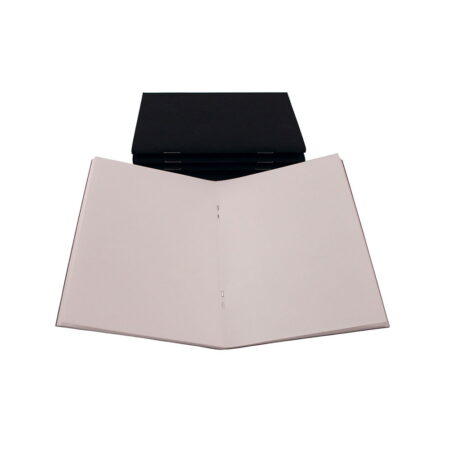 A6 Portrait Starter Sketchbook Black Card Cover 40 Pages 140Gsm - Image 1